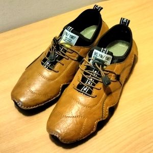 Men Leather Shoes Loafers Walking Driver Sneaker Moccasins